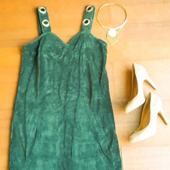 5 for 25 - Green Mini Dress - Picture 3 of 5
